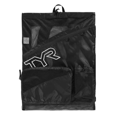 Afbeelding van TYR Elite 40L Backpack Unisex Rugzak, Maat: One Size, Black