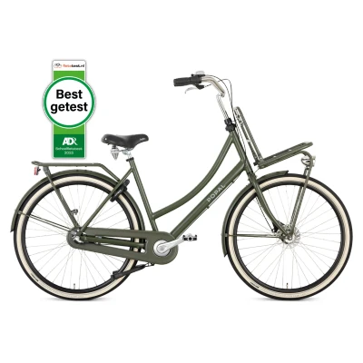 Afbeelding van Popal Transsportfiets daily dutch prestige n3 rn 59 cm Leger groen 28 inch