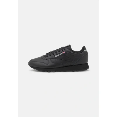 Afbeelding van Reebok Classic Leather Unisex Sneakers laag, Maat: 44, Black Leer en textiel