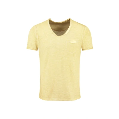 Afbeelding van Key Largo DO NOT USE Tshirt basic, Heren, Maat: Small, Pastel yellow