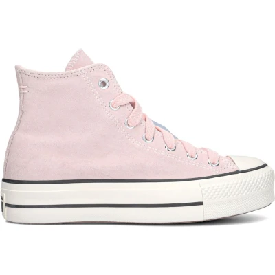 Afbeelding van Converse Chuck Taylor ALL STAR LIFT Sneakers hoog, Dames, Maat: 36, Fable pink/egret/black Veloursleer