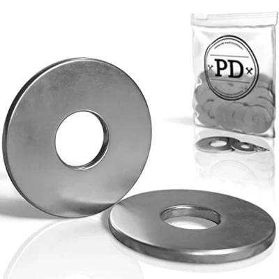 Afbeelding van PD® grote ringen M12 (DIN 9021 / ISO 7093) A2 V2A Roestvrijstalen lichaam Vulplaatjes met buitendiameter 10 stuks