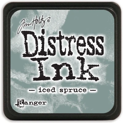 Afbeelding van Ranger Distress Mini Ink pad iced spruce TDP40019 Tim Holtz