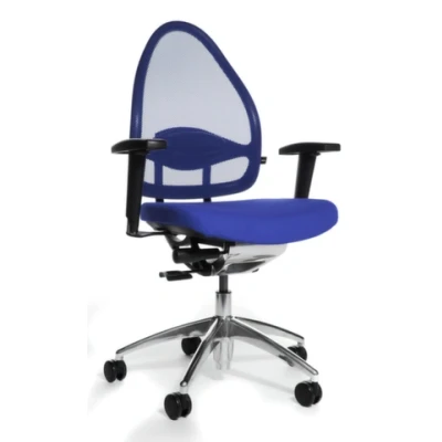 Afbeelding van Bureaustoel Zwart Zitting H X B D 430 520X 480X 500Mm Netrug Synchro