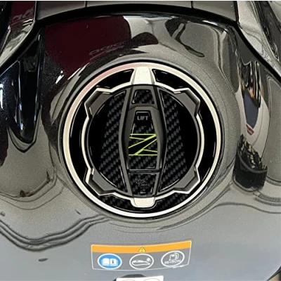Afbeelding van Hars stickers voor deksel compatibel met motorfiets Kawasaki Z900 Z 900 (afdekking)