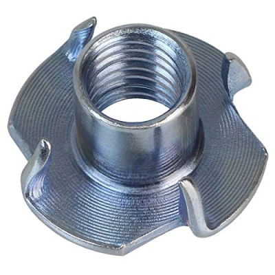 Afbeelding van ALPIDEX 100 Stucks Inslagmoeren M10 x 13 25 mm Gegalvaniseerd