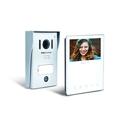 Afbeelding van SCS Sentinel PVF0051 2 draads video deurintercom met 4,3&quot; scherm IP55 bekabelde videotelefoon, deurstation kijkvenster, deurbel, voeding VisioKit 4.3