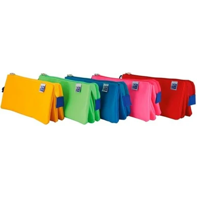 Afbeelding van Pennenetui met 3 vakken Oxford 22 x 8 10 cm (5 Stuks)
