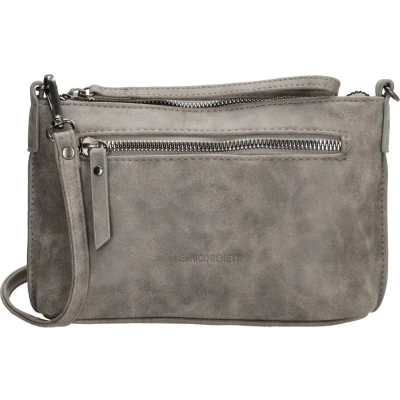 Afbeelding van Enrico Benetti Schoudertasje/Clutch 66907 Zoë Grijs