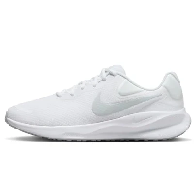Afbeelding van Nike Performance Revolution 7 Hardloopschoenen neutraal, Heren, Maat: 48.5, White/pure platinum Textiel/ synthetisch