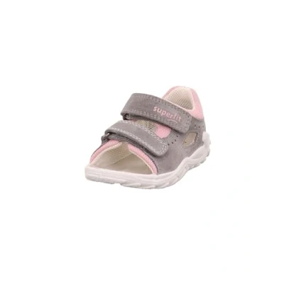 Afbeelding van Superfit meisjes flow sandaal, Grijs Roze 2020, 24 EU
