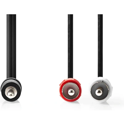 Afbeelding van Tulp naar jack 3.5 mm kabel Nedis 15 meter (Stereo)