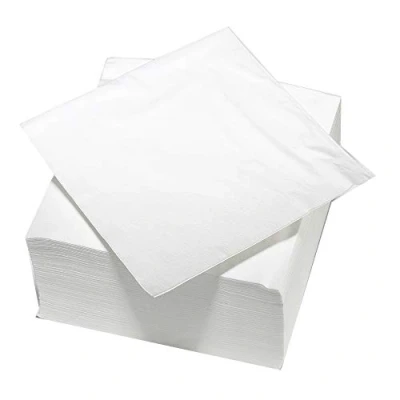 Afbeelding van LE NAPPAGE ARTS DE LA TABLE 100 servetten van watten, 2 laags, 33 x cm, wit, FSC