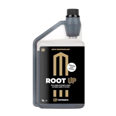 Afbeelding van Up Nutrients Bio Wortelstimulator Root Up, 1 l, wortelmeststof, 100% organisch, voor planten, planten en stekken, activator meststof, robuust, groot stevig