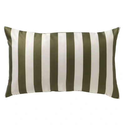 Afbeelding van Dutch Decor Limited Collection SIA Buitenkussen 30x50 cm waterafstotend en uv bestendig Olive Branch groen