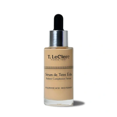 Afbeelding van T.LeClerc Gezicht Foundation Serum De Teint Eclat Anti Age 10 Erable 30gr