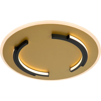 Afbeelding van Lucide ANDREAS Plafonnière Ø 39,6 cm LED 1x30W 2700K Mat Goud / Messing