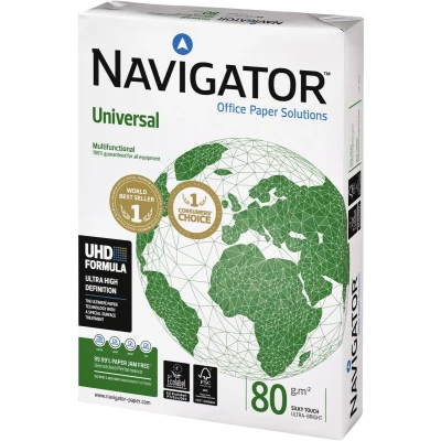Afbeelding van Kopieerpapier Navigator Universal A4 80gr wit 500 vel 5 stuks