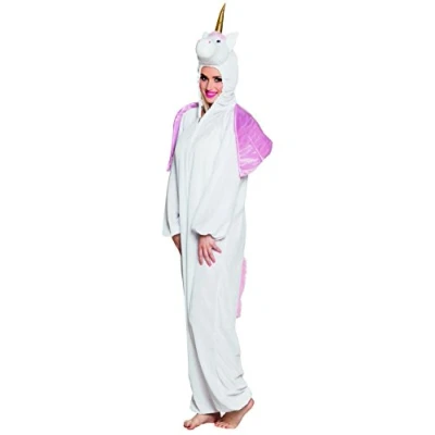 Afbeelding van Boland Kostuum Eenhoorn pluche wit (max. 1.80 m) Volwassenen Fantasy Unicorn