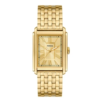 Afbeelding van Fossil heren Carraway horloge FS6009 in de kleur Goud