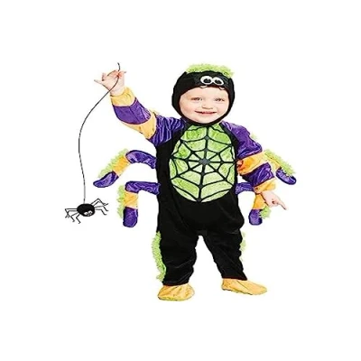 Afbeelding van amscan 9907416 Childs Little Crawly Spider Halloween verkleedkostuum leeftijd 4 5 jaar