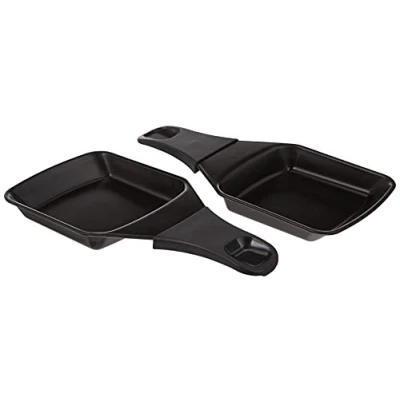Afbeelding van Groupe SEB XA400202 raclettepan grill set a 2 pannetjes met anti aanbaklaag