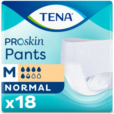 Afbeelding van 4x TENA Proskin Pants Normal Medium 18 stuks