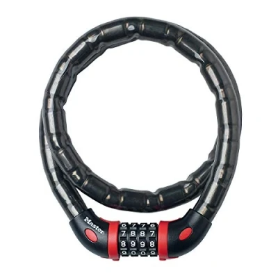 Afbeelding van MasterLock Spiraalkabelslot, 1,0m x 18mm