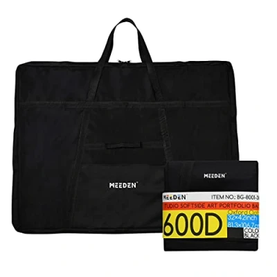 Afbeelding van MEEDEN Art Portfolio Case, Zwart, 81 X 107 CM, Lichtgewicht