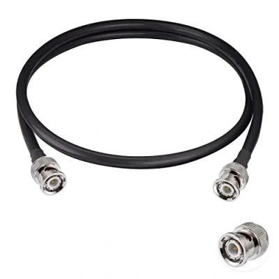Afbeelding van Vecys BNC Male naar Kabel 50ohm RG58 RF Coaxiale Pigtail Jumper 3ft/1 m voor Antennes Ham Radio Handheld