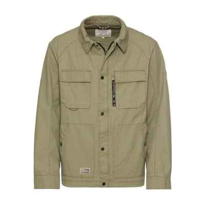 Afbeelding van camel active Blouson met multi pocket ontwerp Maat menswear 56 Donker Groen