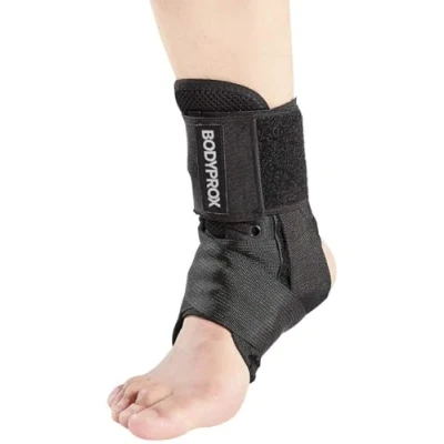 Afbeelding van Bodyprox Enkelbrace voor dames en heren, veterspalk enkelverstuiking (maat L)