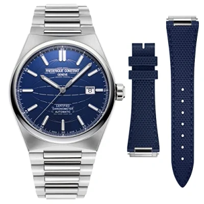 Afbeelding van Frédérique Constant Highlife Cosc Herenhorloge Zilverkleurig FC 303N4NH6B