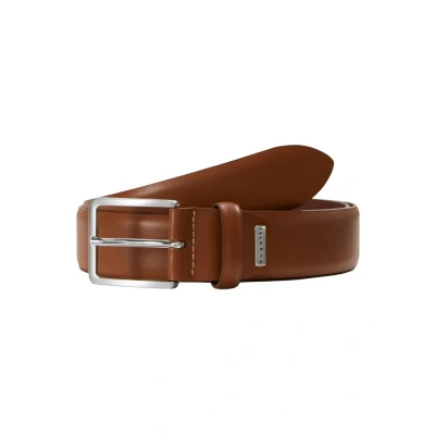 Afbeelding van bugatti Regular Riem, Heren, Maat: 115, Cognac