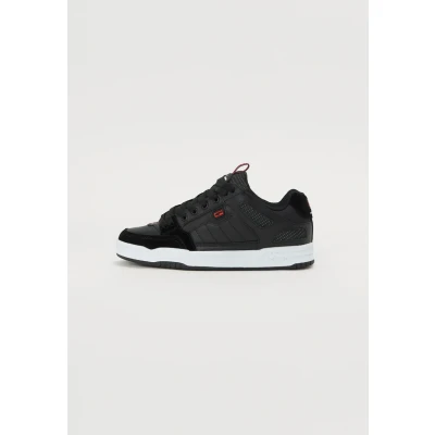 Afbeelding van Globe TILT Prime Skateschoenen, Heren, Maat: 45, Black/mullen Leer en textiel