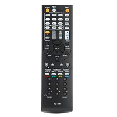 Afbeelding van RC 879M AV ontvanger vervangende afstandsbediening voor ONKYO TX NR535 SR333 HT R393 S3700