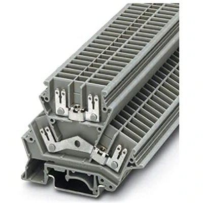 Afbeelding van Phoenix Contact UKK 4 FS/FS 2771133 Doorgangsserieklem Aantal polen: 8 0.5 mm² 6 Grijs 50 stuk(s)
