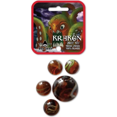 Afbeelding van 20+1 Knikkers Kraken Doos 20 Stuks