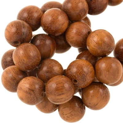 Afbeelding van Houten Kralen (12 mm) Bayong (34 stuks)