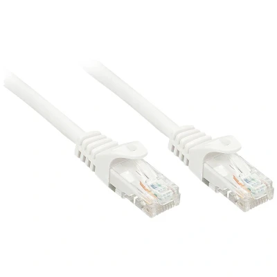 Afbeelding van LINDY 48206 7,5 m Cat.6 U/UTP netwerkkabel, wit