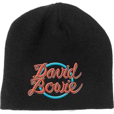 Afbeelding van David Bowie World Tour 1978 Beanie Muts Zwart