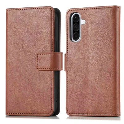 Afbeelding van Samsung Galaxy A36 Hoesje Kunstleder imoshion Bookcase Bruin Telefoonhoesje Black Friday Deals