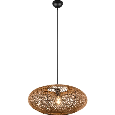 Afbeelding van TRIO HEDDA Hanglamp Zwart mat excl. 1x E27 4W Aanpasbaar in hoogte