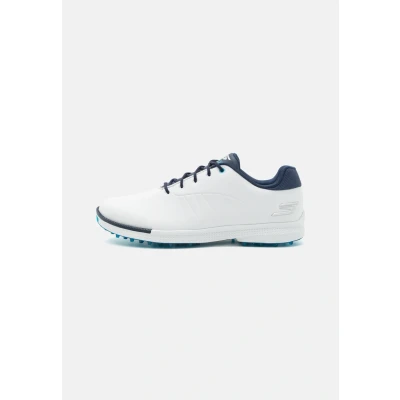Afbeelding van Skechers Performance GO GOLF Tempo GF Golfschoenen white/navy/blue, Heren, Maat: 42, White/navy/blue Textiel/ synthetisch