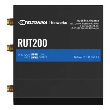 Afbeelding van Teltonika RUT200 WiFi router Geïntegreerd modem: LTE 2.4 GHz