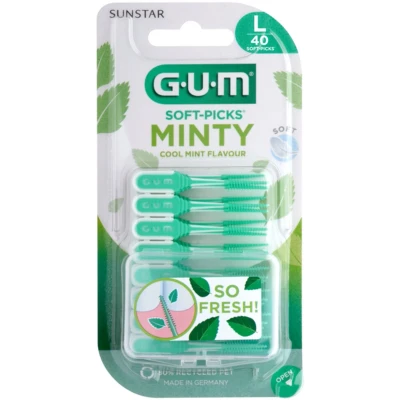 Afbeelding van Gum Soft Picks Comfort Flex Mint Large, 40 stuks