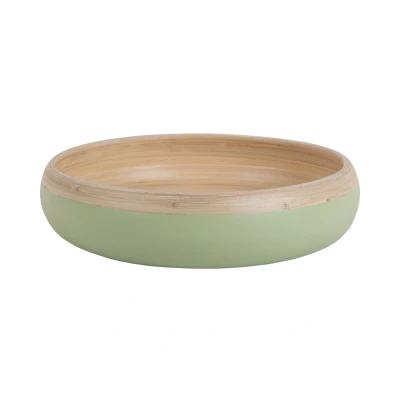 Afbeelding van Present Time Schaal Puro Sphere Groen Ø30cm Scandinavisch Sinterklaas cadeau cadeautjes vrouw man voor haar hem Sint Kado