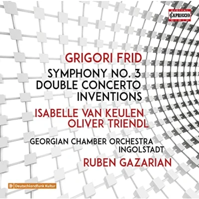 Afbeelding van Isabelle Van Keulen Oliver Triendl Georgisches Symphony No. 3 Double Concerto Inventions (CD)