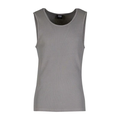 Afbeelding van Urban Classics Washed Top, Heren, Maat: Small, Steelgrey