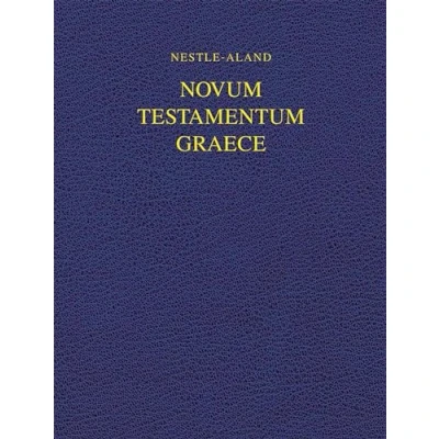 Afbeelding van Nestle Aland Novum Testamentum Graece 28 (NA28)